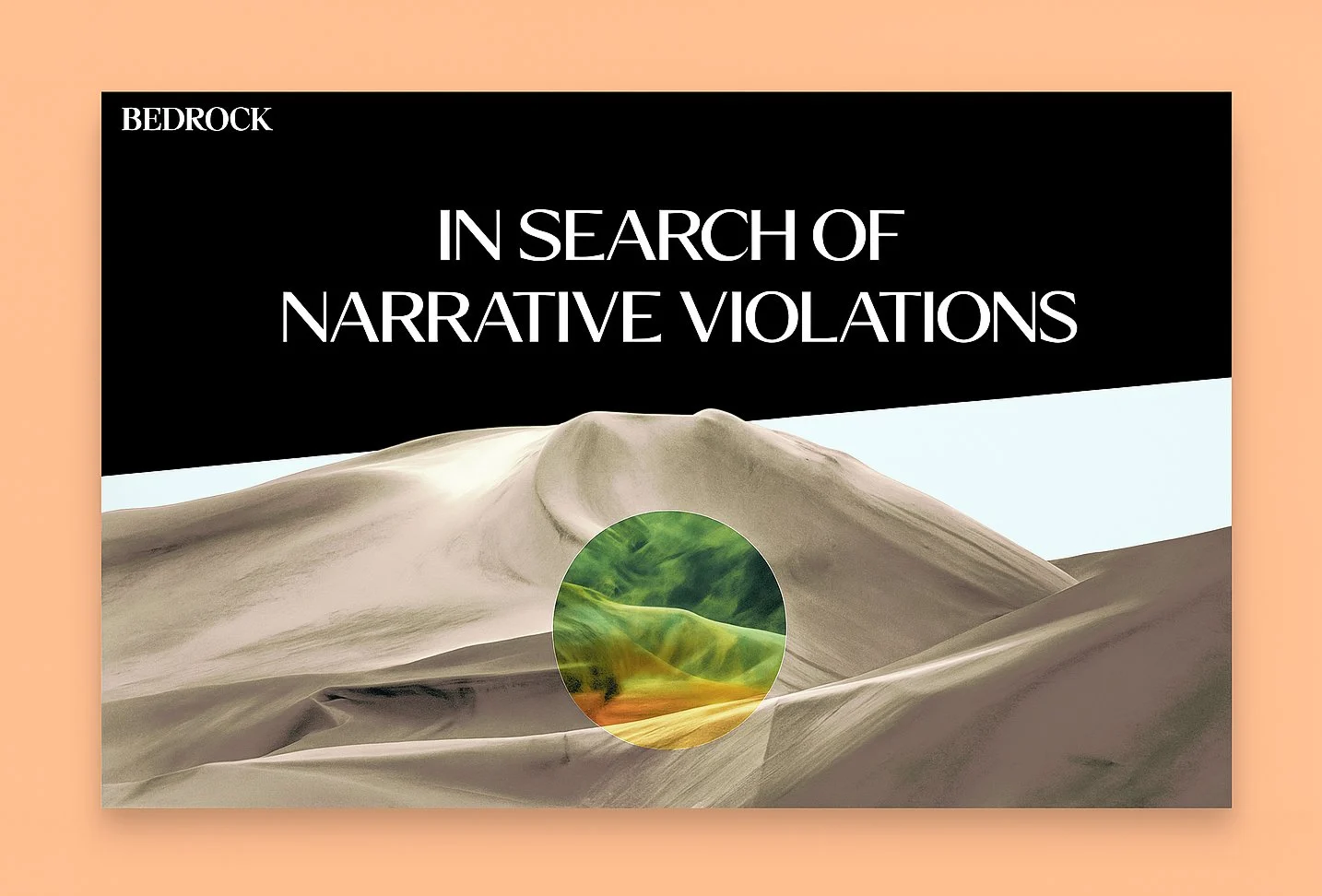 "In Search of Narrative Violations," seven years on
