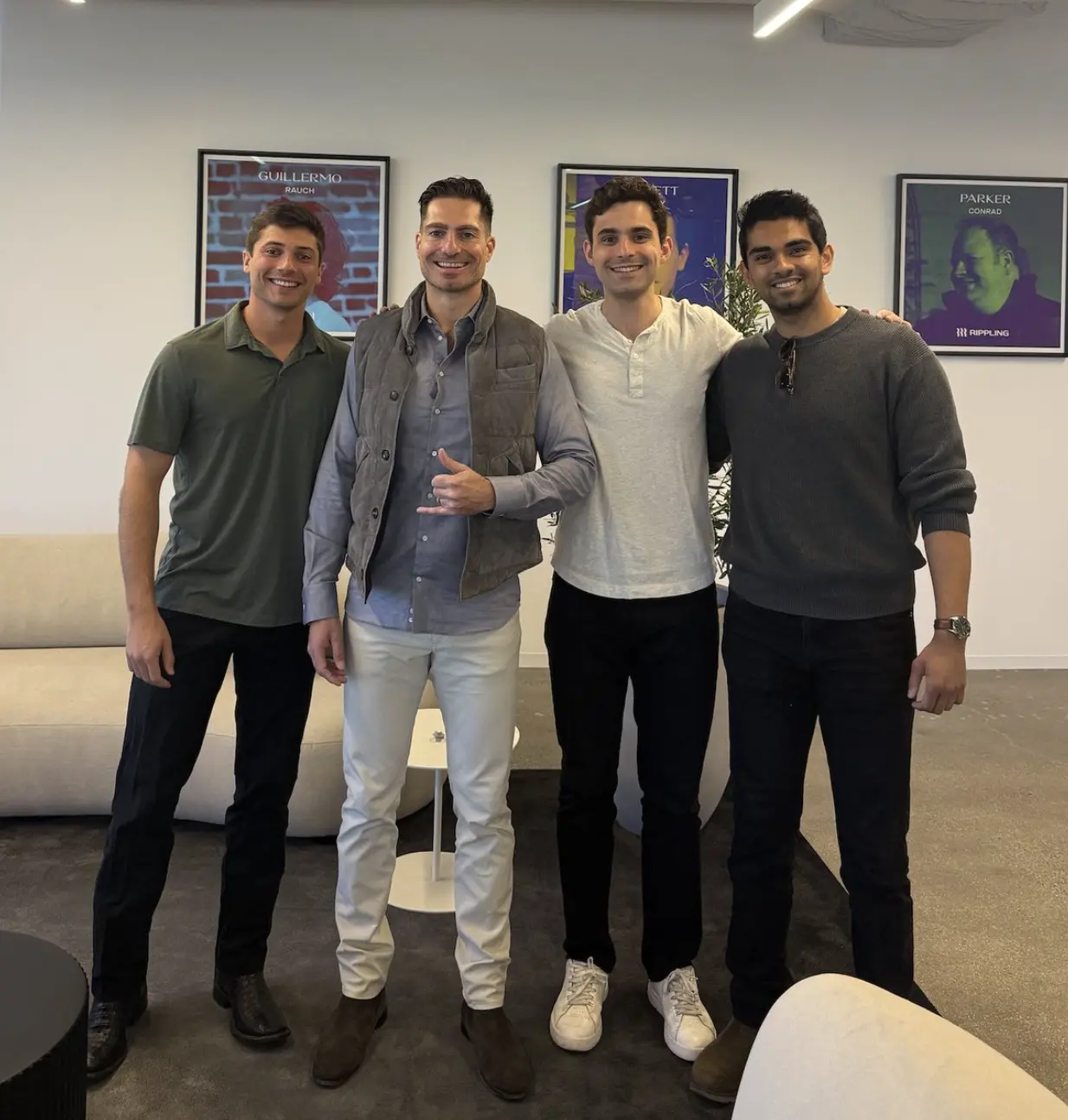 Ben Kany, Geoff Lewis, Andrew Zaperski, Sid Vashist